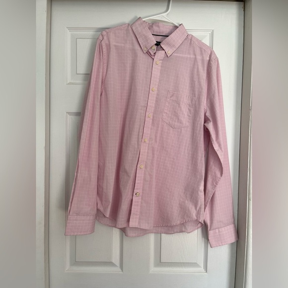 Nautica Pink Casual Button Down Shirt - Picture 1 of 14